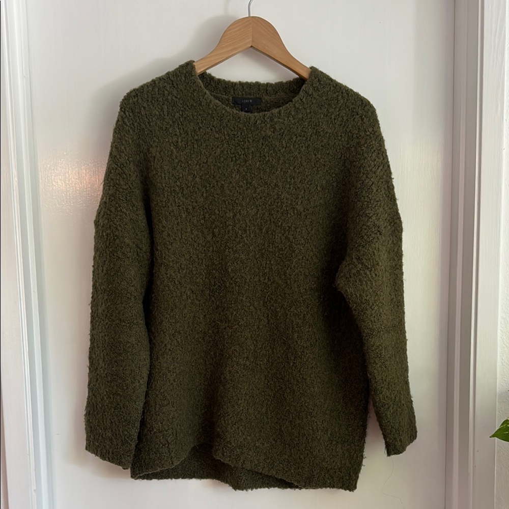 Cozy Olive Green Sweater